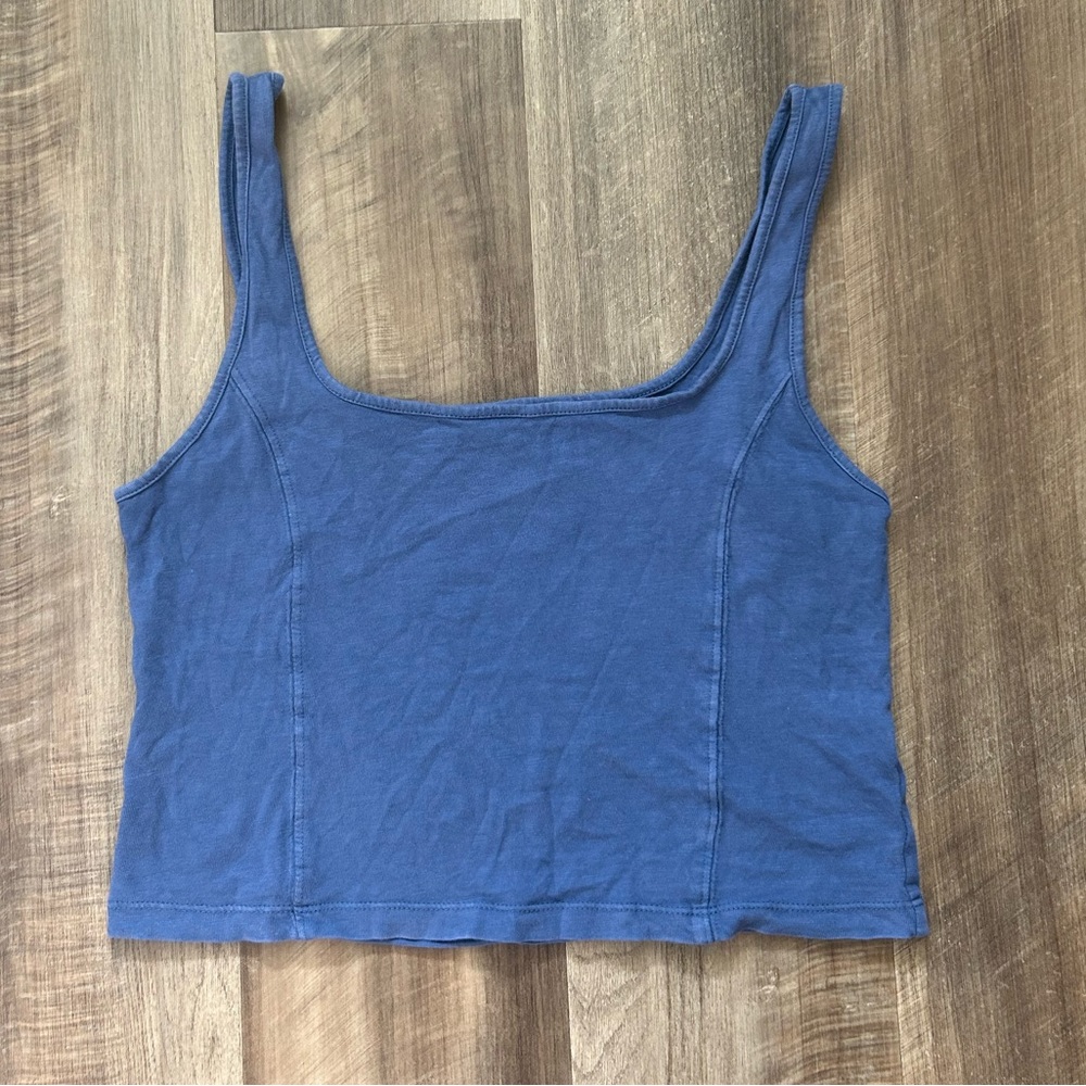 COPY - Aerie Square Neck Crop Tank Top - Size M